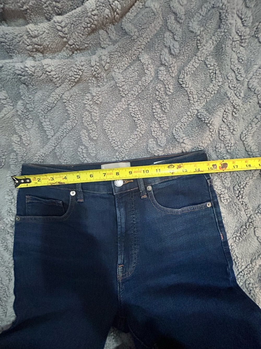 Everlane High-Rise Women’s Skinny Ankle Jeans in Dark Blue size 28 - Picture 5 of 7